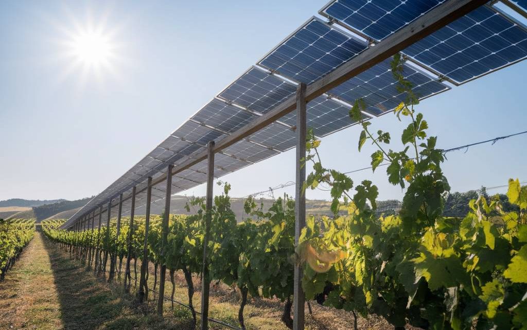 Comment l’agrivoltaïsme peut contribuer à la résilience économique des exploitations agricoles face au changement climatique
