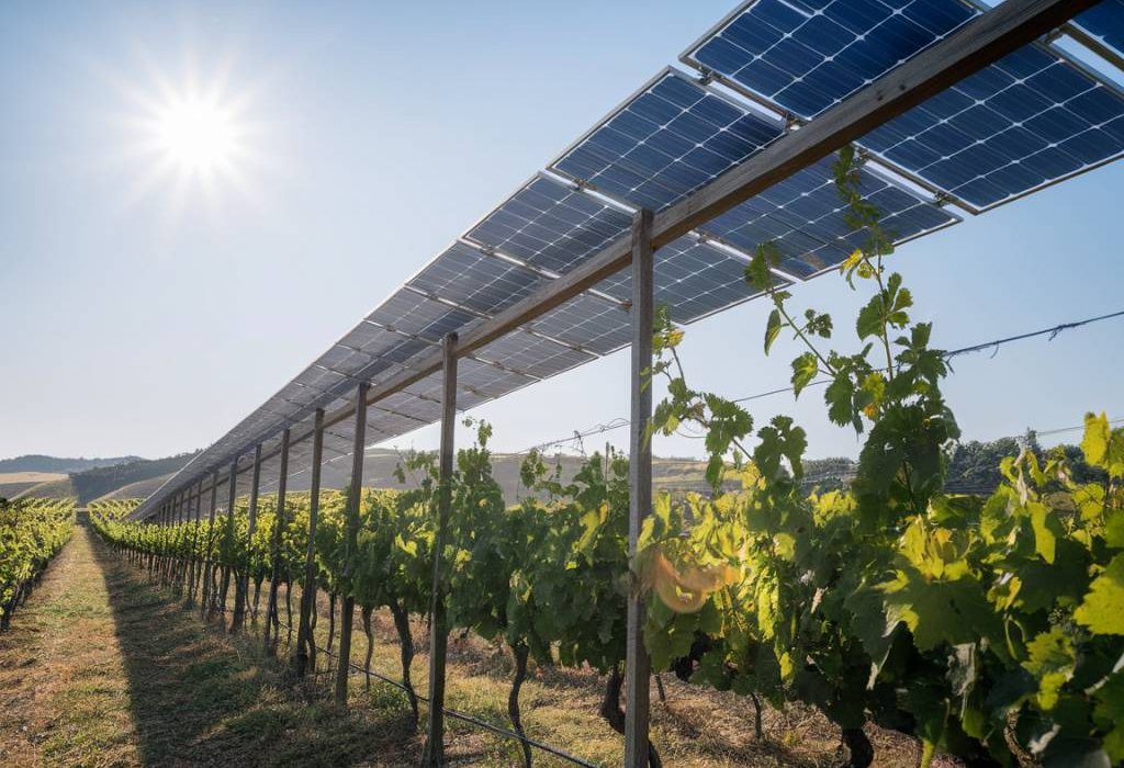 Comment l’agrivoltaïsme peut contribuer à la résilience économique des exploitations agricoles face au changement climatique