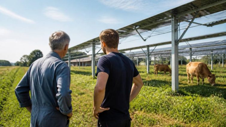 Agrivoltaïsme et transmission des exploitations agricoles : comment intégrer l’énergie solaire dans la reprise d’une ferme ?